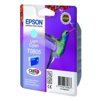Epson T0805 inktcartridge licht cyaan (origineel) C13T08054011 902504