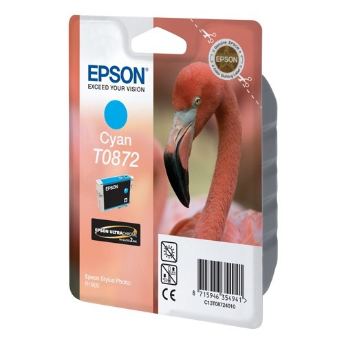 Epson T0872 inktcartridge cyaan (origineel) C13T08724010 902630 - 1