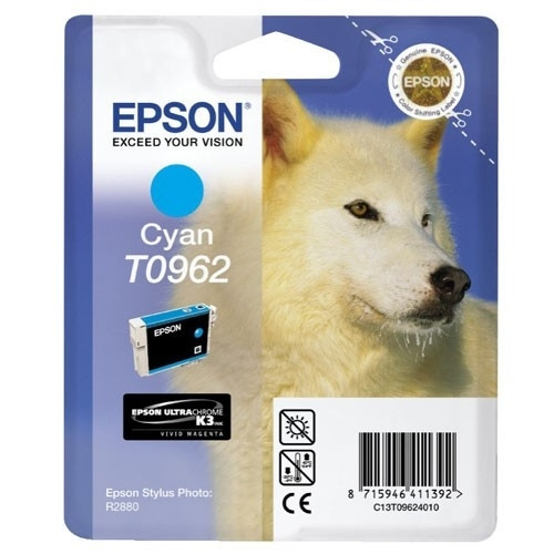 Epson T0962 inktcartridge cyaan (origineel) C13T09624010 902495 - 1