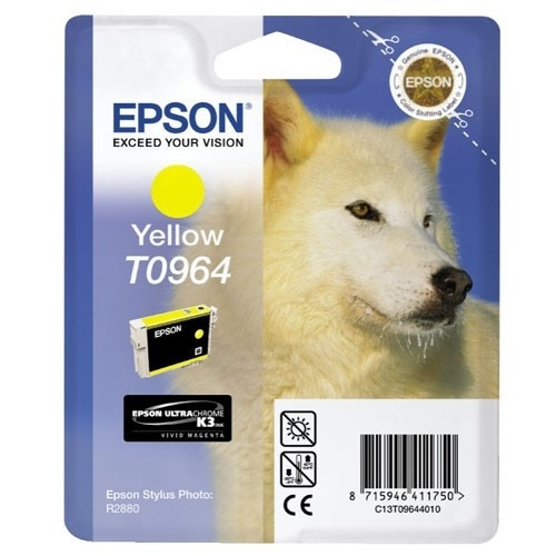 Epson T0964 inktcartridge geel (origineel) 902497 Epson T0964 inktcartridge geel (origineel) 902497 - 1