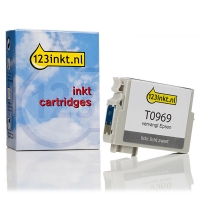 Epson T0969 inktcartridge licht licht zwart (123inkt huismerk) C13T09694010C 023343