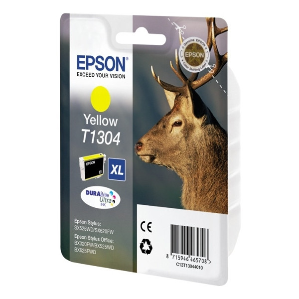Epson T1304 inktcartridge geel extra hoge capaciteit (origineel) C13T13044010 C13T13044012 C13T13044020 026311 - 1
