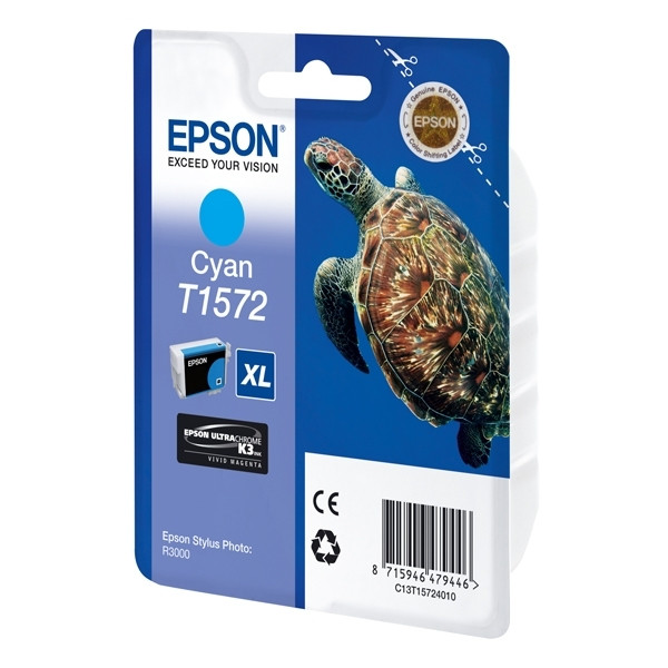 Epson T1572 inktcartridge cyaan (origineel) C13T15724010 902644 - 1