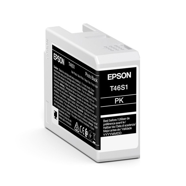 Epson T46S1 inktcartridge foto zwart (origineel) C13T46S100 083490 - 1