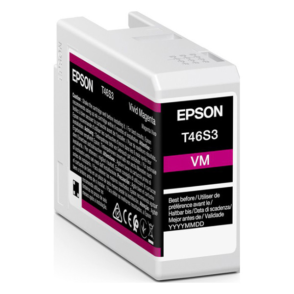 Epson T46S3 inktcartridge magenta (origineel) C13T46S300 083494 - 1