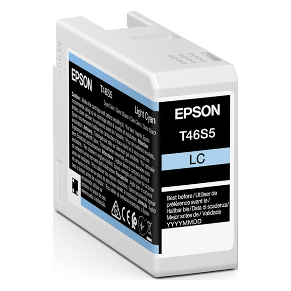 Epson T46S5 inktcartridge licht cyaan (origineel) C13T46S500 083498 - 1
