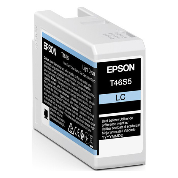 Epson T46S5 inktcartridge licht cyaan (origineel) 906617 - 1