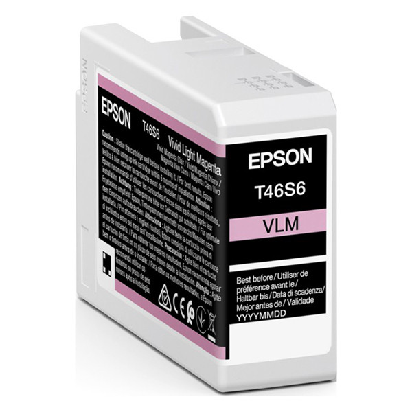 Epson T46S6 inktcartridge licht magenta (origineel) 906481 Epson T46S6 inktcartridge licht magenta (origineel) 906481 - 1