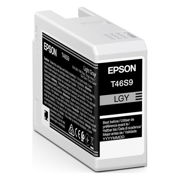 Epson T46S9 inktcartridge licht grijs (origineel) 906596 - 1