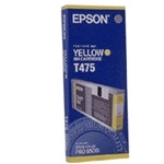 Epson T475 inktcartridge geel (origineel) C13T475011 025210 - 1