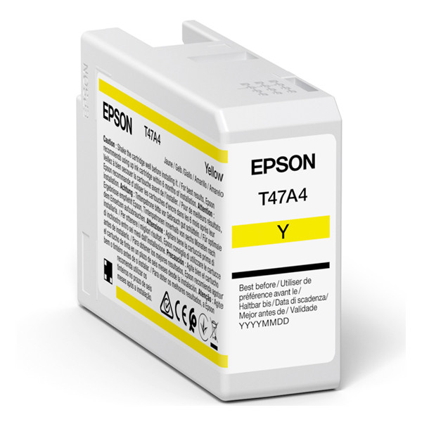 Epson T47A4 inktcartridge geel (origineel) C13T47A400 083516 - 1