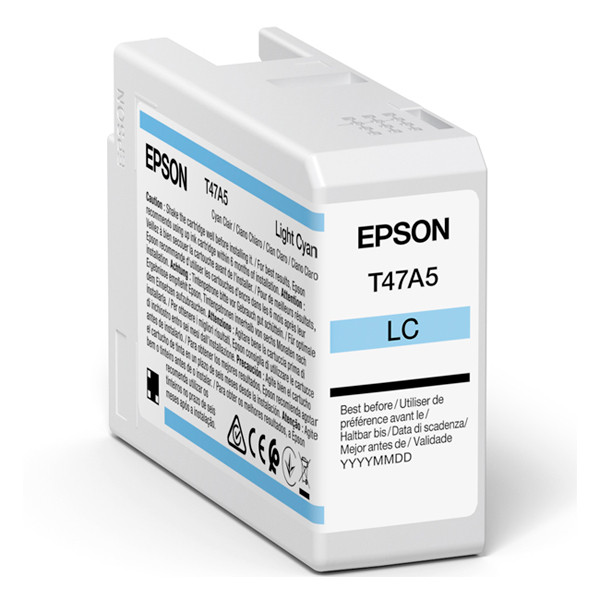 Epson T47A5 inktcartridge licht cyaan (origineel) 906628 - 1