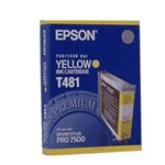 Epson T481 inktcartridge geel (origineel) C13T481011 025310 - 1