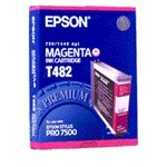 Epson T482 inktcartridge magenta (origineel) C13T482011 025320 - 1