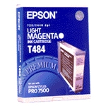 Epson T484 inktcartridge licht magenta (origineel) C13T484011 025340