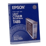 Epson T485 inktcartridge licht cyaan (origineel) C13T485011 025350 - 1