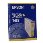 Epson T487 inktcartridge geel (origineel) C13T487011 025430 - 1