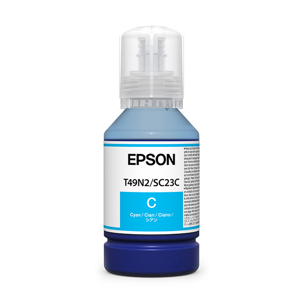 Epson T49N200 inktfles cyaan (origineel) C13T49N200 024184 - 1