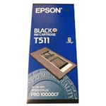 Epson T511 inktcartridge zwart (origineel) C13T511011 025360 - 1