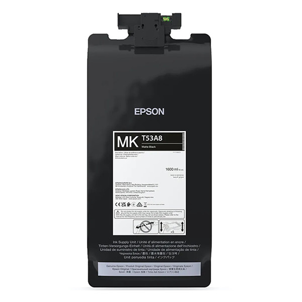 Epson T53A8 inktcartridge mat zwart (origineel) C13T53A800 024206 - 1