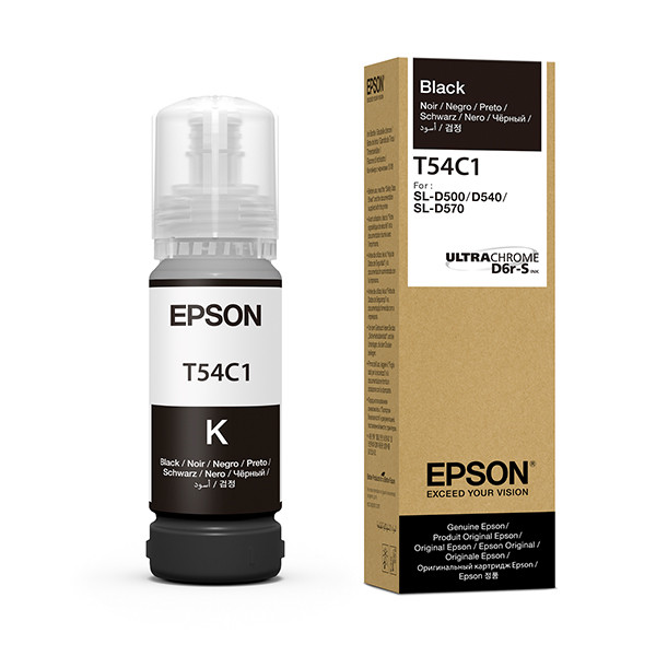 Epson T54C1 inktfles zwart (origineel) 083664 - 1
