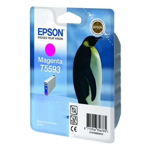 Epson T5593 inktcartridge magenta (origineel) C13T55934010 022930 - 1