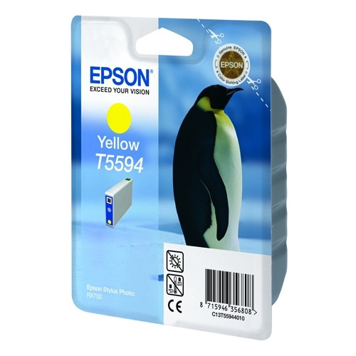 Epson T5594 inktcartridge geel (origineel) C13T55944010 022935 - 1