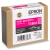 Epson T580A inktcartridge vivid magenta (origineel) C13T580A00 025912
