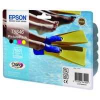 Epson T5846 PicturePack cartridge + 150 vel fotopapier (origineel) C13T584640 022998