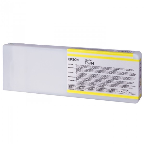 Epson T5914 inktcartridge geel (origineel) C13T591400 026006 - 1
