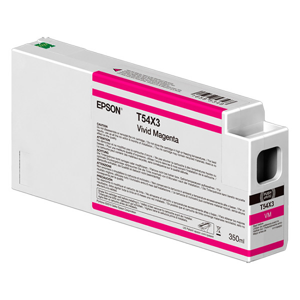 Epson T5966 inktcartridge vivid licht magenta standaard capaciteit (123inkt huismerk) C13T596600C 026239 - 1