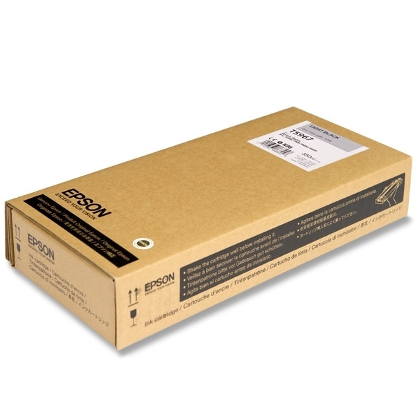 Epson T5967 inktcartridge licht zwart standaard capaciteit (origineel) C13T596700 026240 - 1