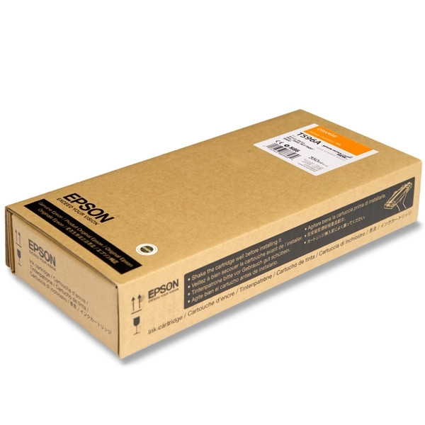 Epson T596A inktcartridge oranje standaard capaciteit (origineel) C13T596A00 026246 - 1