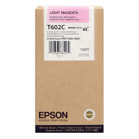 Epson T602C inktcartridge licht magenta standaard capaciteit (origineel) C13T602C00 026116