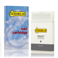 Epson T6037 inktcartridge licht zwart hoge capaciteit (123inkt huismerk) C13T603700C 026047