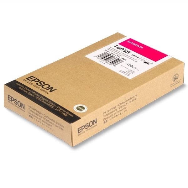 Epson T605B inktcartridge magenta standaard capaciteit (origineel) 026124 Epson T605B inktcartridge magenta standaard capaciteit (origineel) 026124 - 1