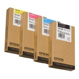 Epson T6122 inktcartridge cyaan hoge capaciteit (origineel) C13T612200 026090 - 1