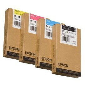 Epson T6123 inktcartridge magenta hoge capaciteit (origineel) C13T612300 026092 - 1