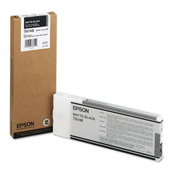 Epson T6148 inktcartridge mat zwart hoge capaciteit (origineel) Epson ...