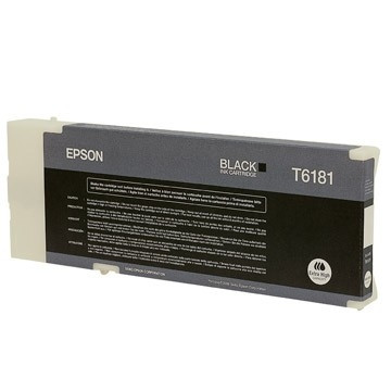 Epson T6181 inktcartridge zwart extra hoge capaciteit (origineel) C13T618100 904793 - 1