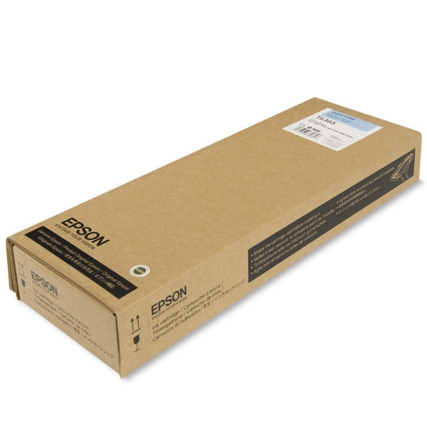 Epson T6365 inktcartridge licht cyaan hoge capaciteit (origineel) C13T636500 026258 - 1