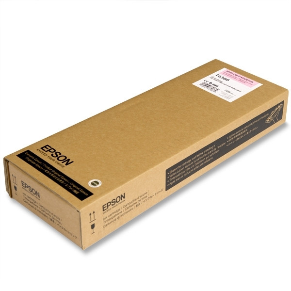 Epson T6366 inktcartridge vivid licht magenta hoge capaciteit (origineel) C13T636600 026260 - 1
