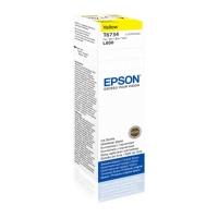 Epson T6734 inktfles geel (origineel) 026822