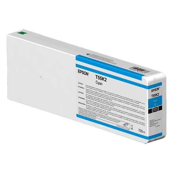 Epson T8043 inktcartridge magenta (origineel) C13T55K300 C13T804300 026878 - 1