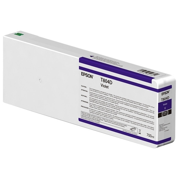Epson T804D inktcartridge violet (origineel) C13T55KD00 C13T804D00 026920 - 1