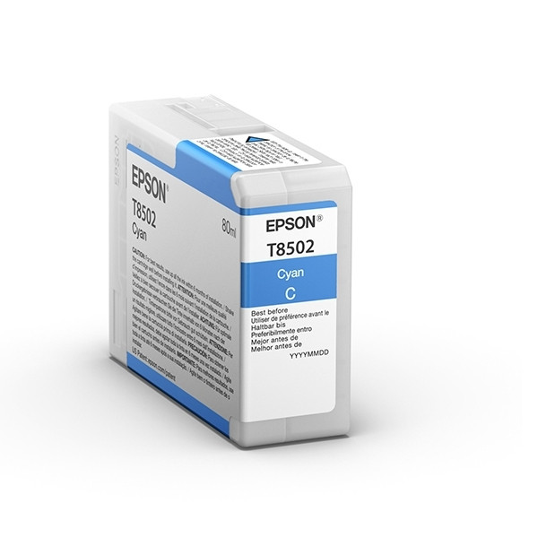 Epson T8502 inktcartridge cyaan (origineel) C13T850200 026776 - 1