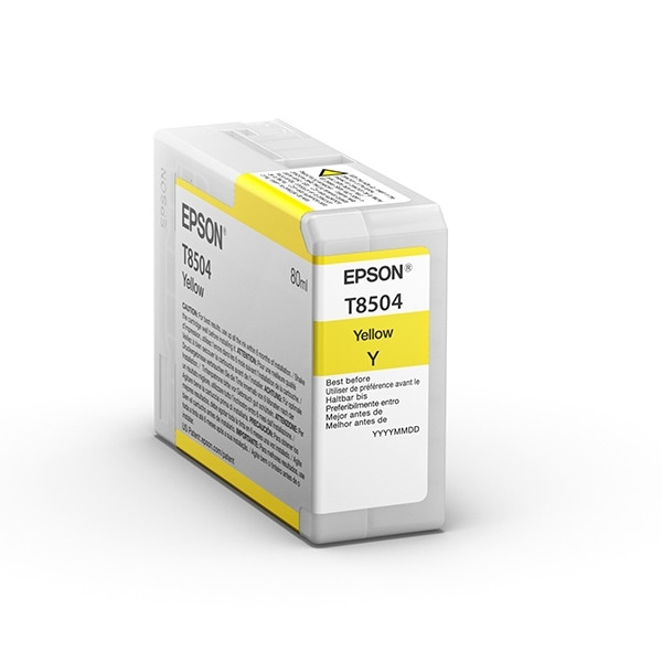Epson T8504 inktcartridge geel (origineel) C13T850400 904783 - 1