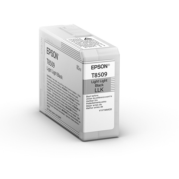 Epson T8509 inktcartridge licht licht zwart (origineel) C13T850900 904786 - 1