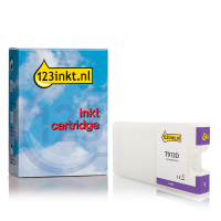 Epson T913D inktcartridge violet (123inkt huismerk)