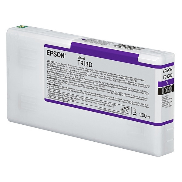 Epson T913D inktcartridge violet (origineel) C13T913D00 027008 - 1